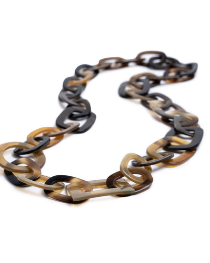 Earth tone chainlink necklace - Sundara Joon