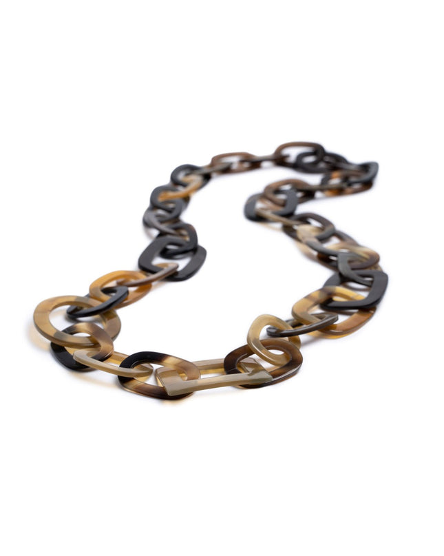 Earth tone chainlink necklace - Sundara Joon