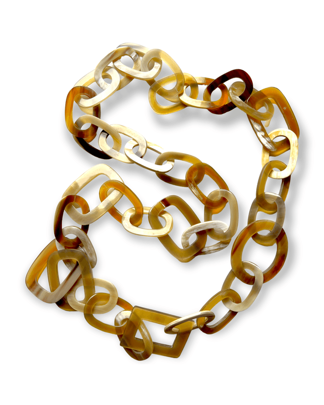 Earth tone chainlink necklace - Sundara Joon