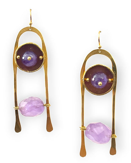 Organic scala earrings that offer a dramatic statement - Sundara Joon