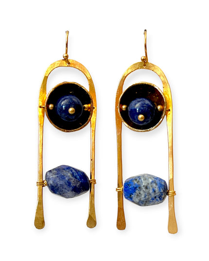 Organic scala earrings that offer a dramatic statement - Sundara Joon