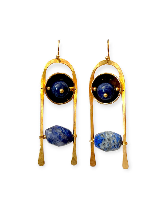 Organic scala earrings that offer a dramatic statement - Sundara Joon