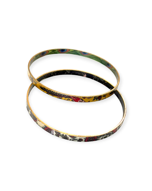 Pair of globally inspired bangles for the travel lover - Sundara Joon