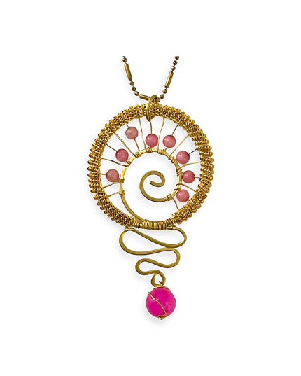 Seashell inspired pendant necklace - Sundara Joon