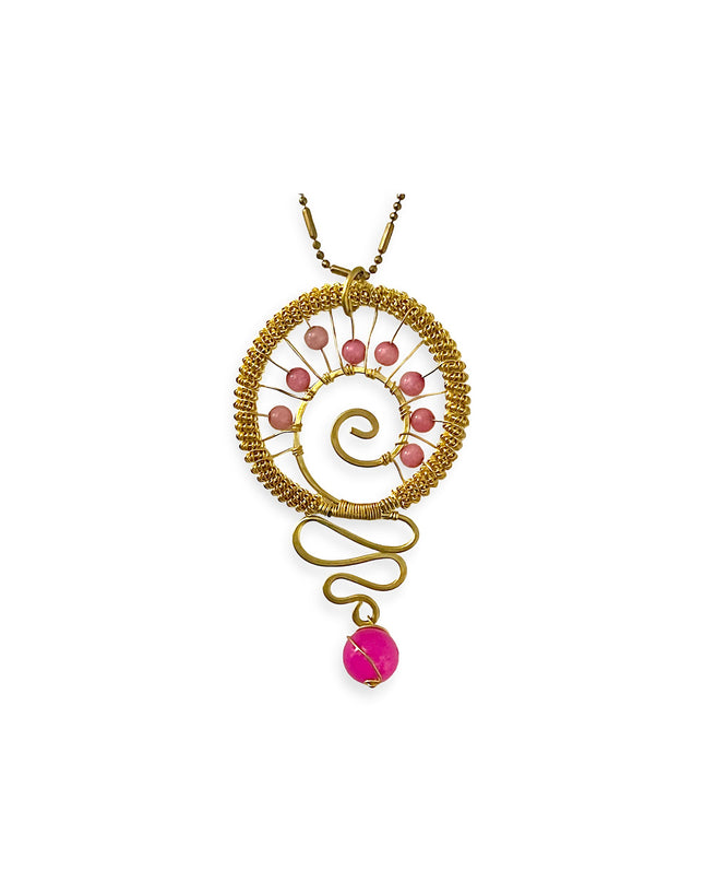 Seashell inspired pendant necklace - Sundara Joon