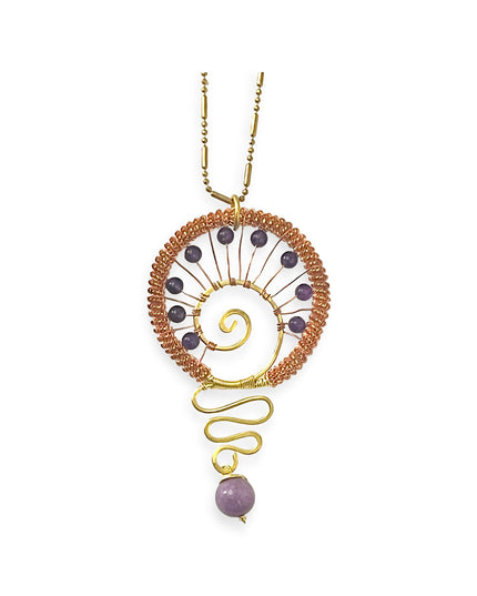 Seashell inspired pendant necklace - Sundara Joon