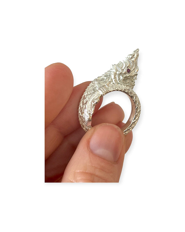 Silver dragon rings - Sundara Joon